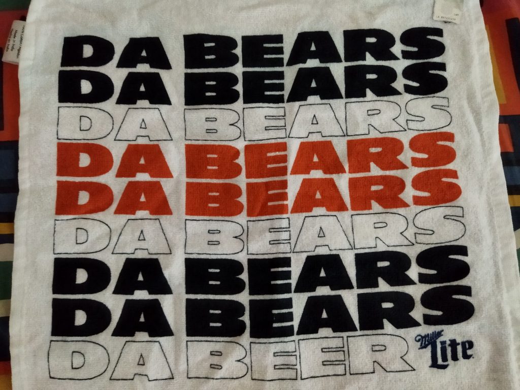 Chicago Bears'ın rally towel'ı, "Da Bears"