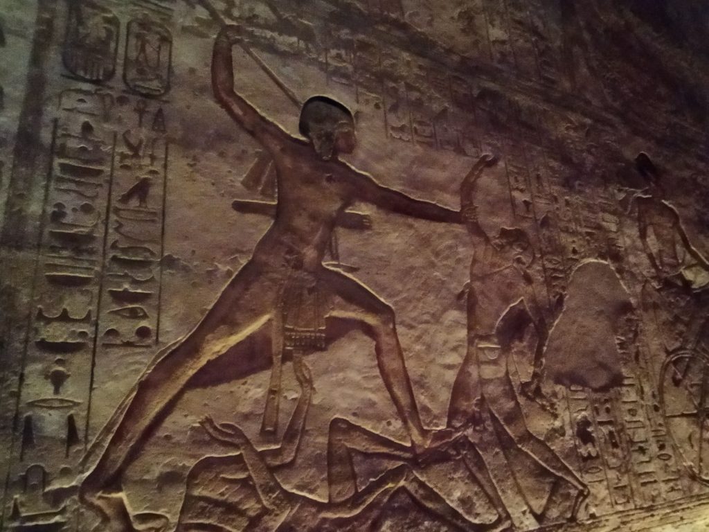 Ebu Simbel tapınağında Kadeş Savaşı betimlemesi