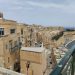 Valletta'daki Upper Barrakka'dan şehir manzarası