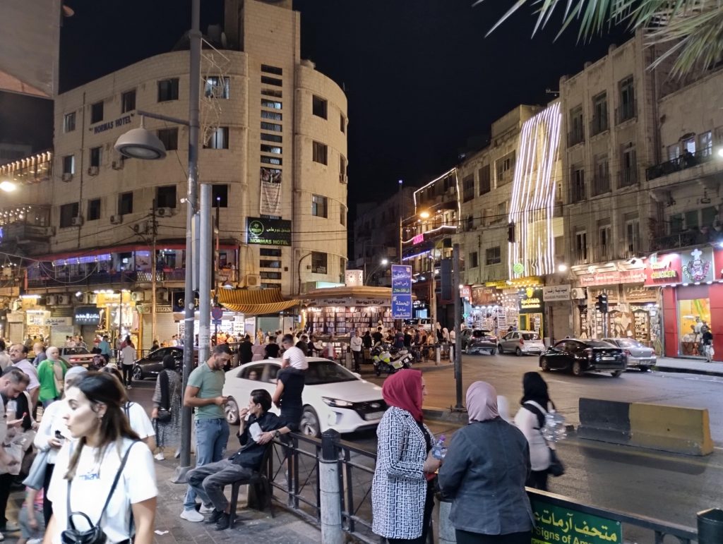 Amman caddeleri, Ürdün