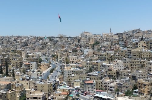 Amman Kalesi'nden Amman manzarası