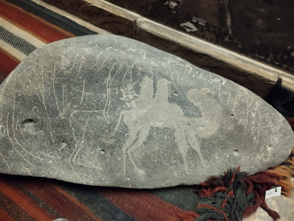 Taş üzerine deve resmi, Ürdün Müzesi