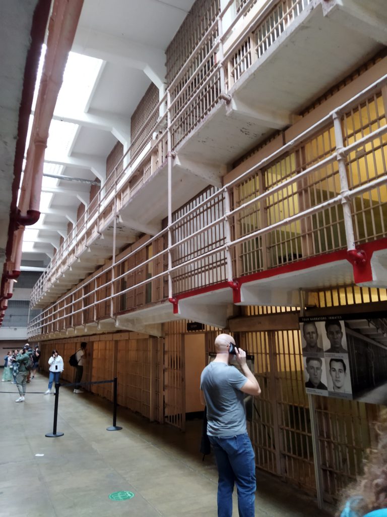 Alcatraz hücreleri, Alcatraz, San Francisco