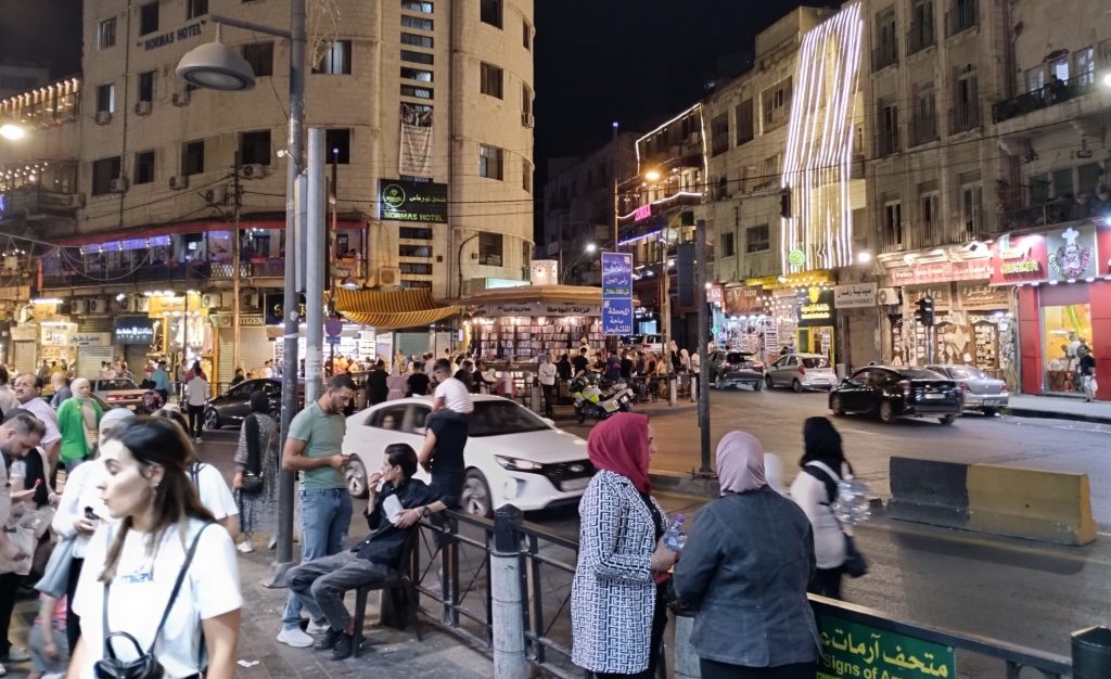 Ürdün'de akşam vakti