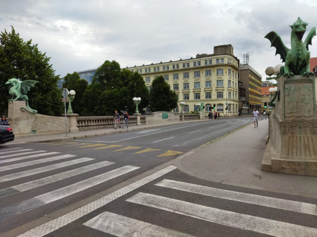 Ejderhalı Köprü, Ljubljana, Slovenya