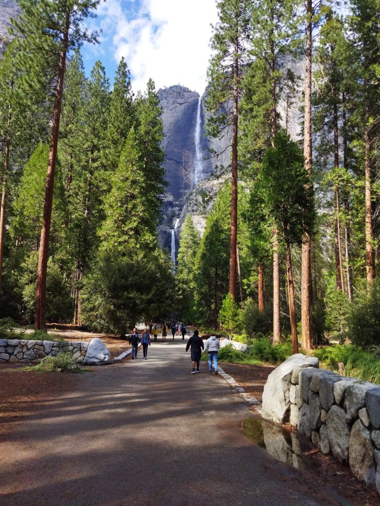 Lower Yosemite Fall, Yosemite Milli Parkı, California, ABD