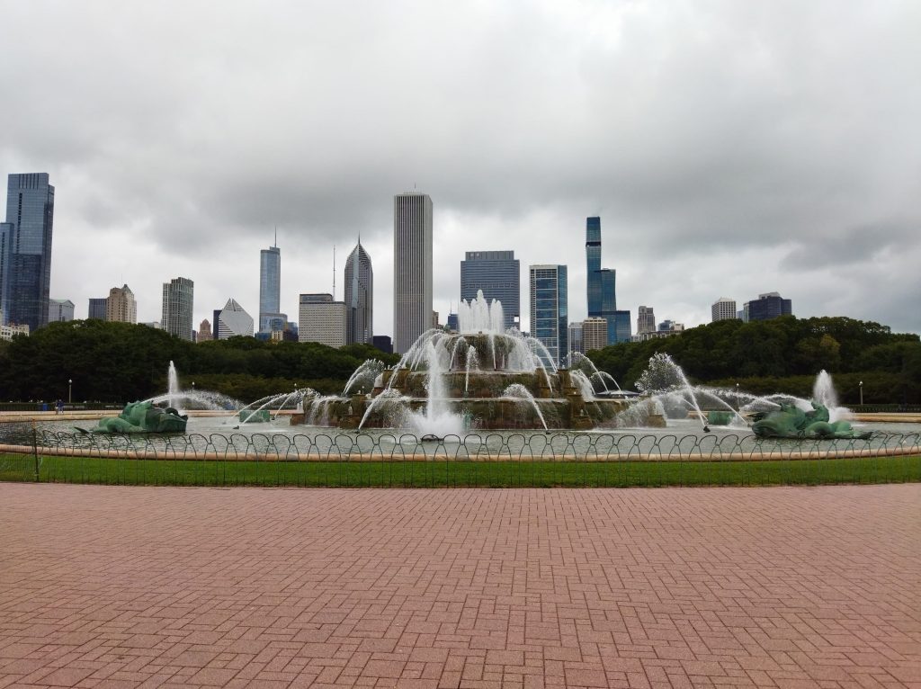 Buckingham Fountain, Grant Park, Chicago, ABD