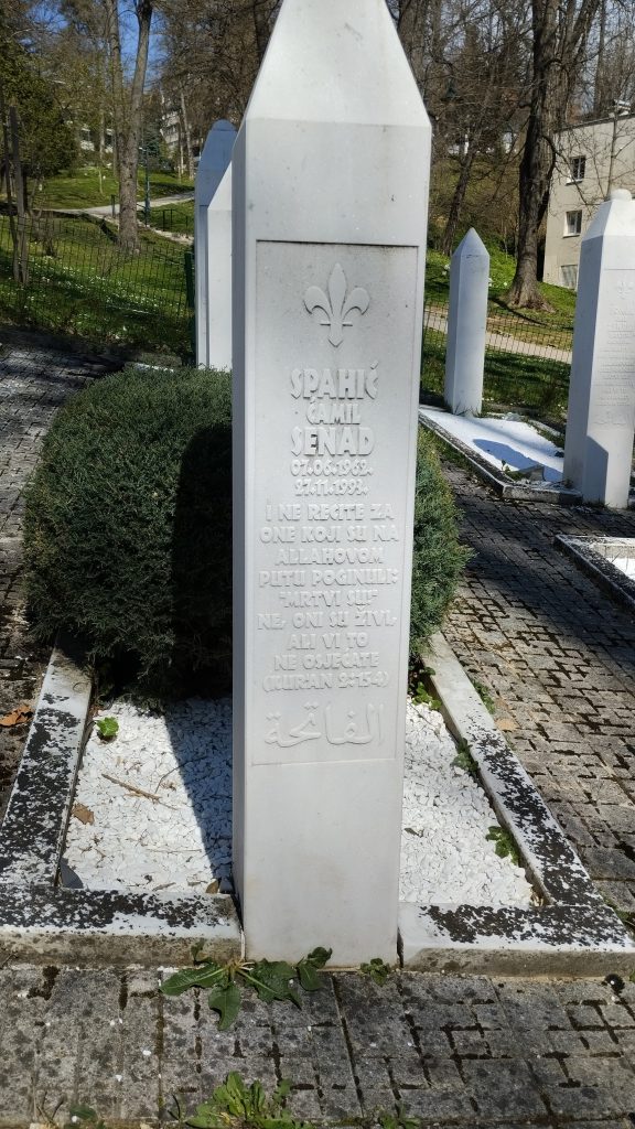 Mezar taşı, Saraybosna, Bosna-Hersek
