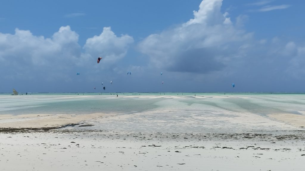 Paje'de deniz manzarası, Zanzibar, Tanzanya