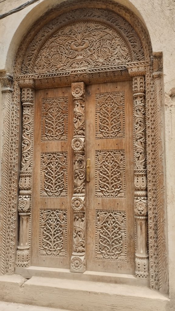 Zanzibar kapısı, Stone Town, Zanzibar, Tanzanya