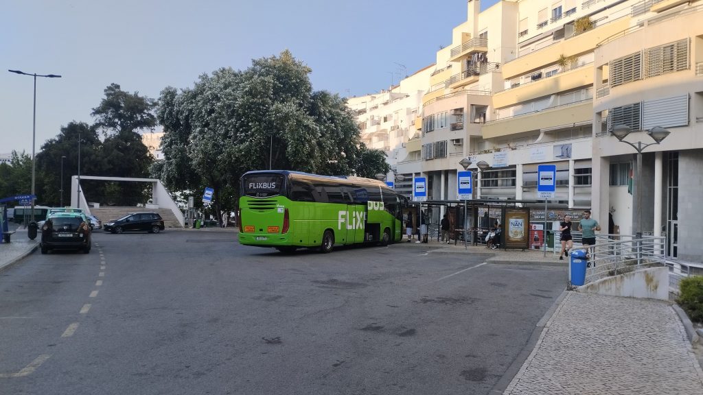 Flixbus Otobüs Durağı, Albufeira, Portekiz