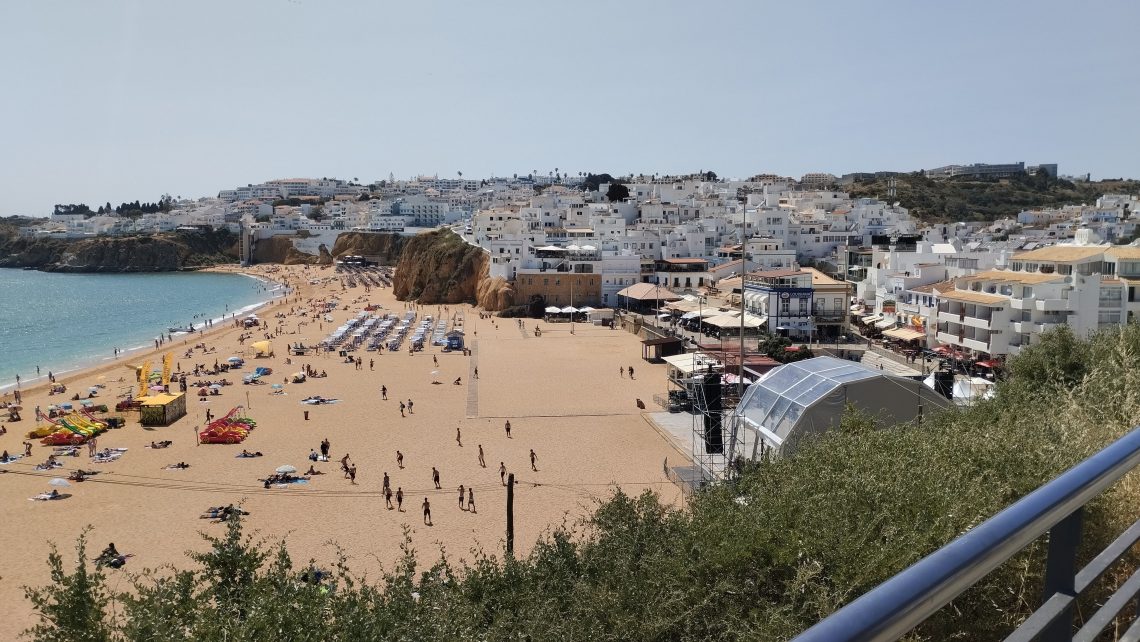Albufeira manzarası, Portekiz