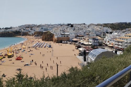 Albufeira manzarası, Portekiz