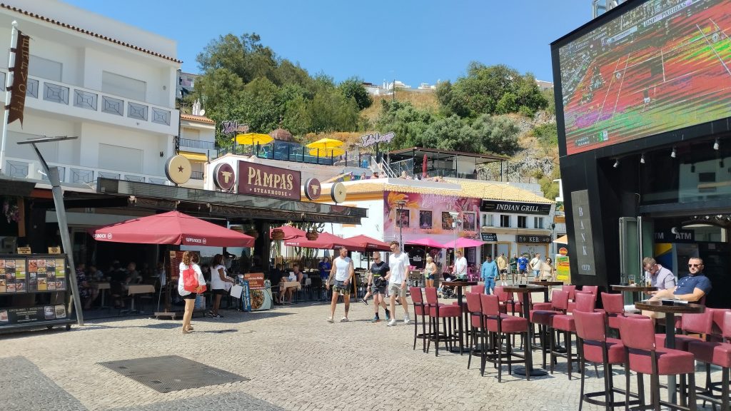 Albufeira merkezindeki mekanlar, Albufeira, Portekiz