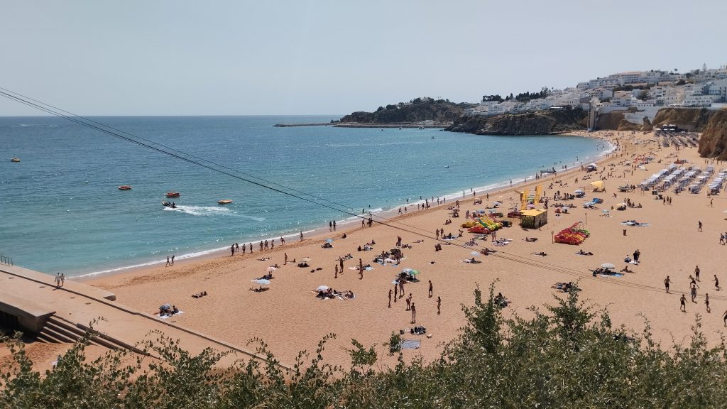Miradouro do Pau da Bandeira'dan manzara, Albufeira, Portekiz