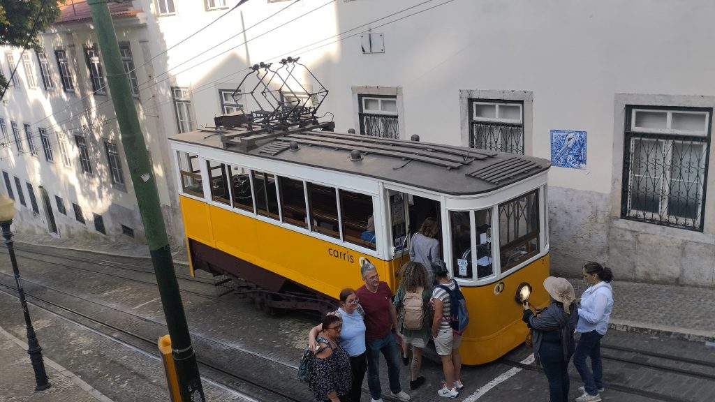 Glória Füniküleri, Lizbon, Portekiz