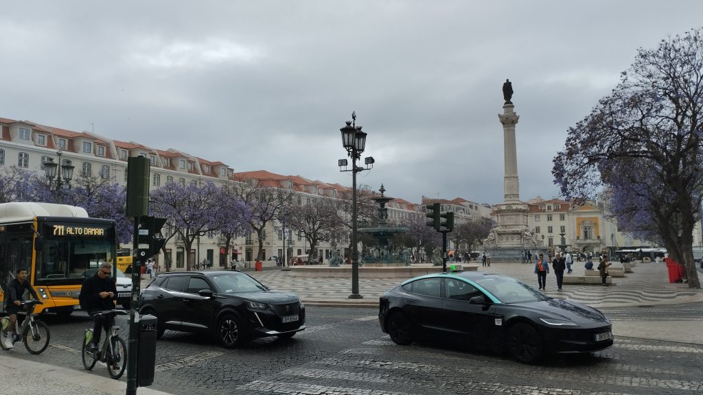 Rossio Meydanı, Lizbon, Portekiz