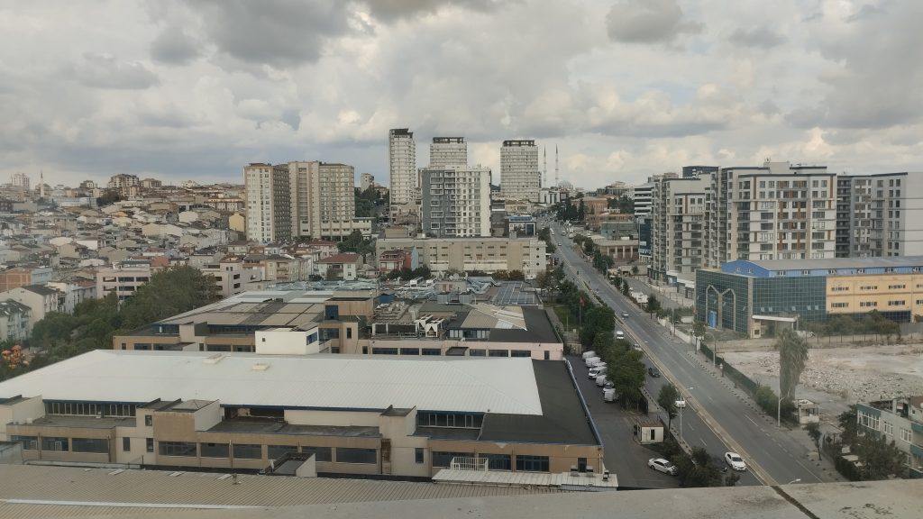 Bağcılar otelinden manzara, İstanbul