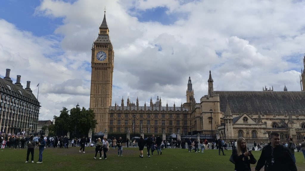 Big Ben ve Westminster Sarayı, Londra, Birleşik Krallık