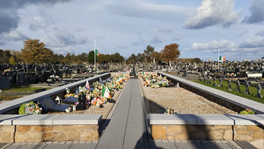 Milltown Mezarlığı Cumhuriyetçi Bölümü, Belfast, Kuzey İrlanda