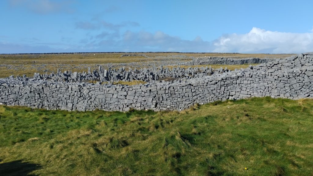 Chevaux-de-frise, Dún Aonghasa, Inis Mór, İrlanda