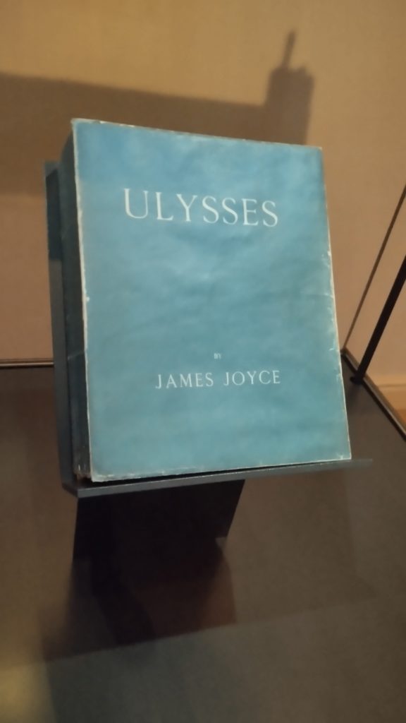 Ulysses'in ilk kopyası, Dublin, İrlanda