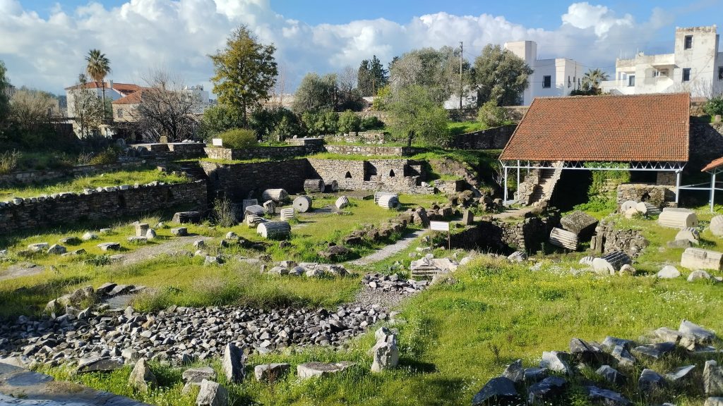 Halikarnas Mozolesi kazı alanı, Bodrum, Muğla