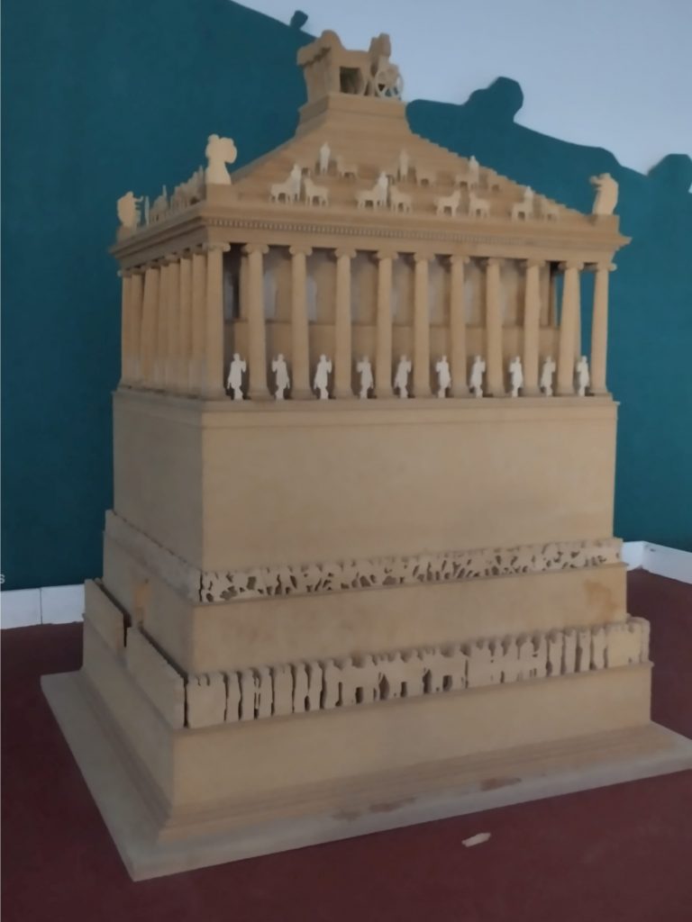 Halikarnas Mozolesi maketi, Bodrum, Muğla