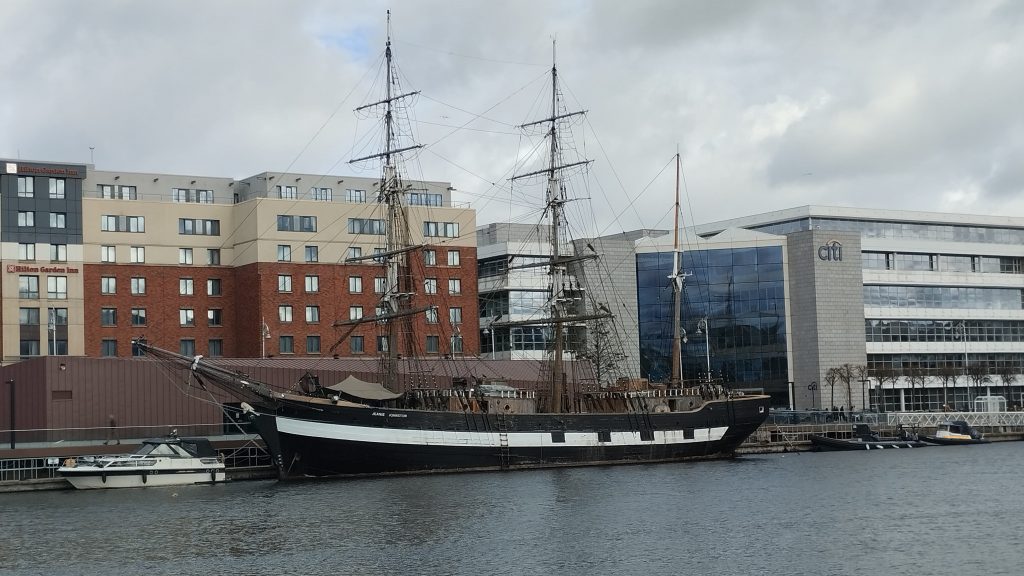 Jeanie Johnston gemisi, Dublin, İrlanda