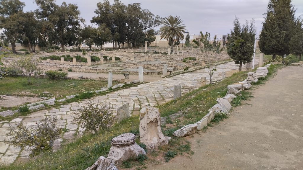 El Jem Müzesi Açık Hava Kısmı, El Jem, Tunus