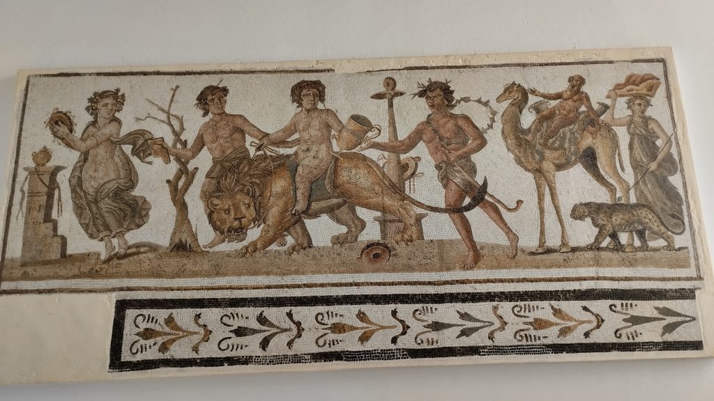 Mozaik, El Jem, Tunus