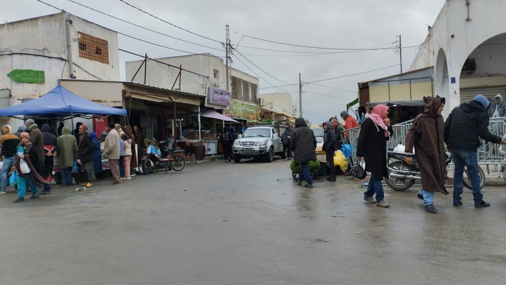 El Jem sokakları, El Jem, Tunus