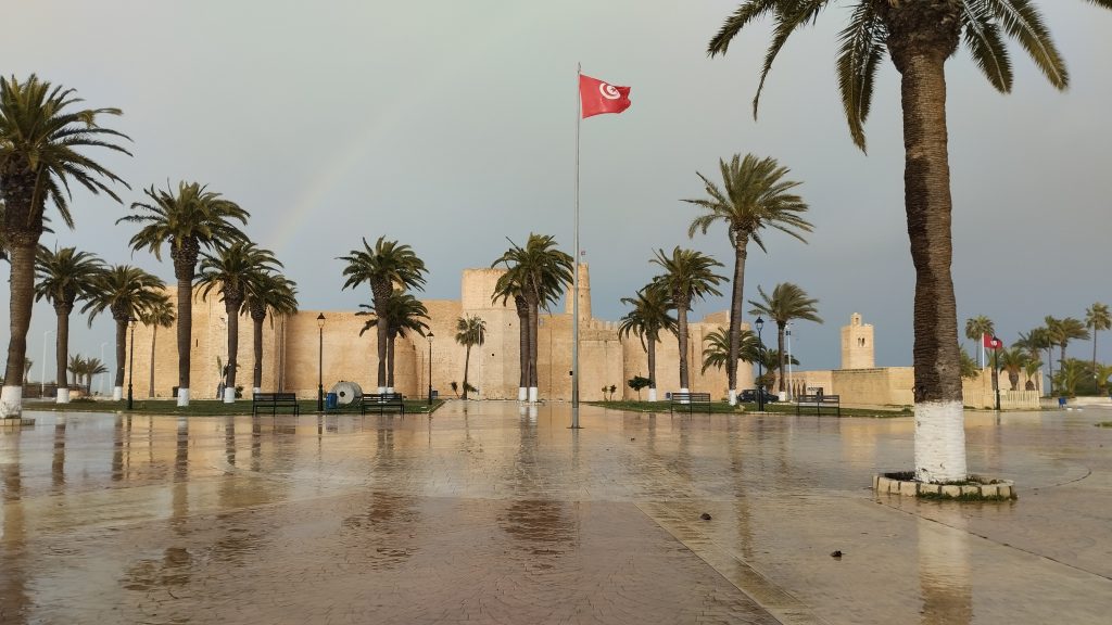 Ribat dış bölümü, Monastir, Tunus
