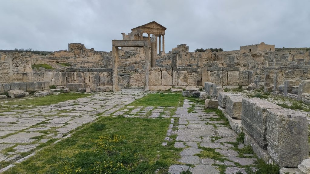 Dougga manzarası, Tunus