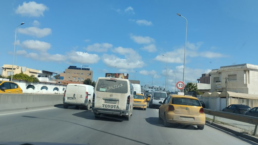 Şehir içi trafiği, Tunus