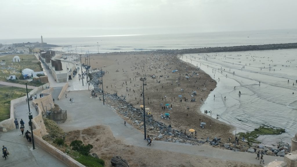 Oudayas sahili, Rabat, Fas