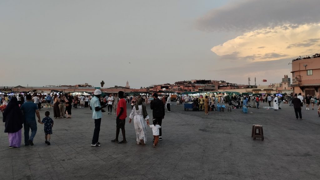 Jemaa el Fnaa, Marakeş, Fas
