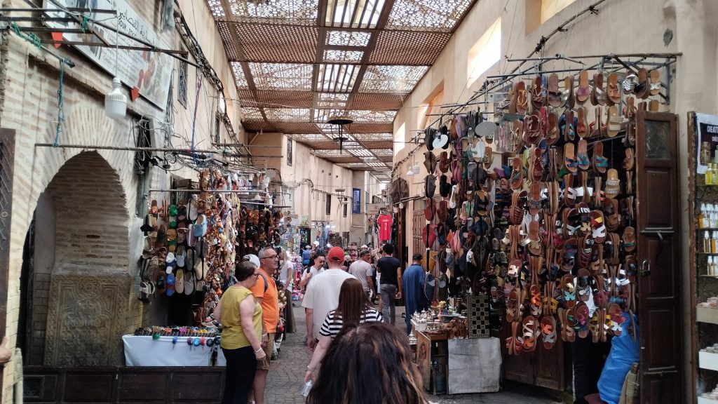 Souk Semmarine, Marakeş, Fas