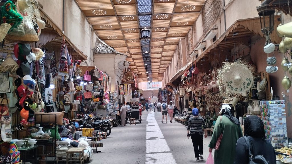 Souk, Marakeş, Fas