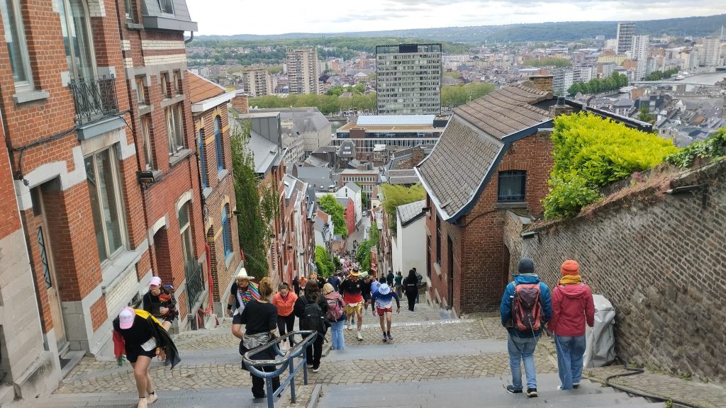Montagne de Bueren, Liège, Belçika